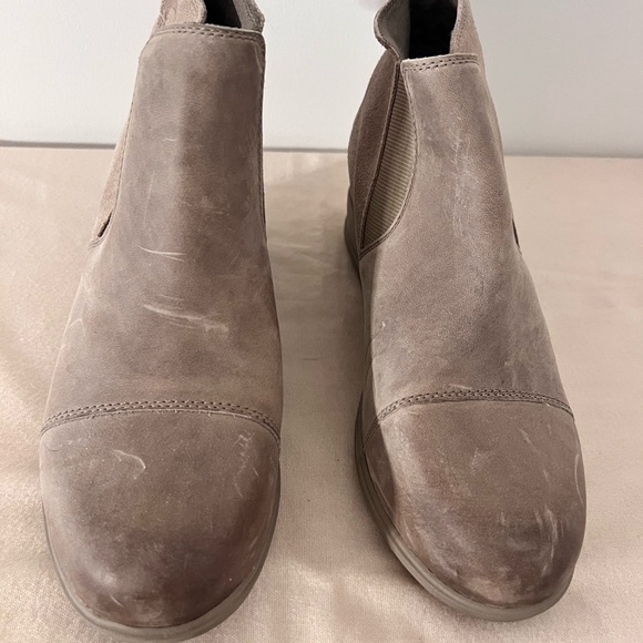 GIFT READY NWOT Sorel Women's Evie Pull on Rain Boot - Omega Taupe, size 10 - Picture 2 of 9